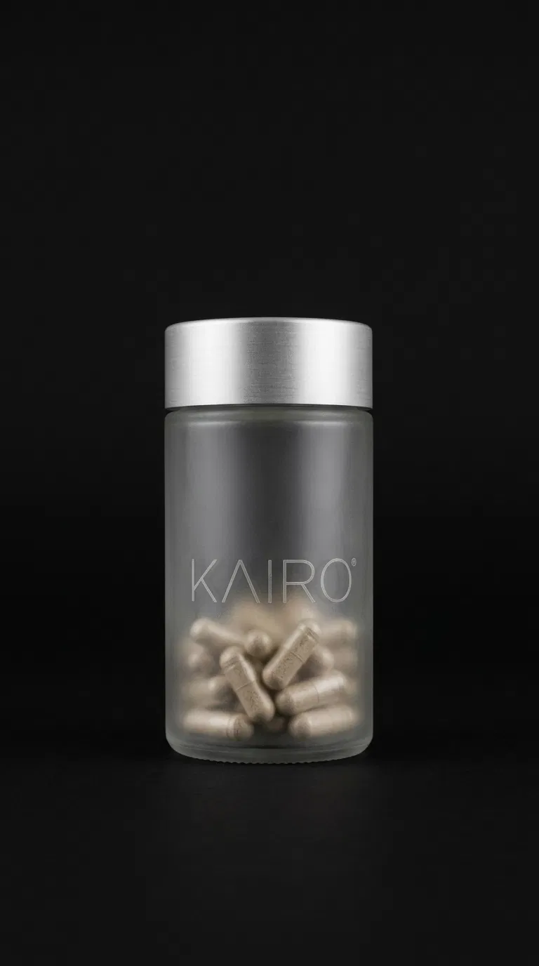 KAIRO studio packshot on black